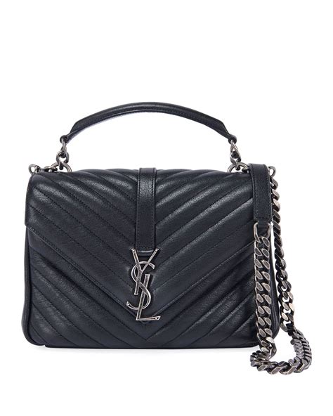 ysl bag silver hardware|crossbody yves saint laurent bags.